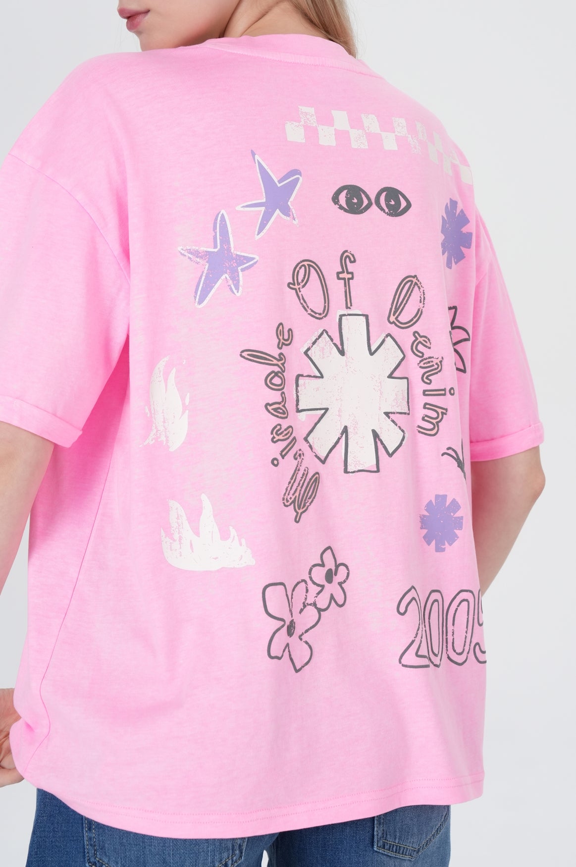 Abba T-Shirt | Neon Pink