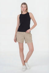ALVA Tank Top | Black