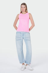 ALVA Tank Top | Neon Pink