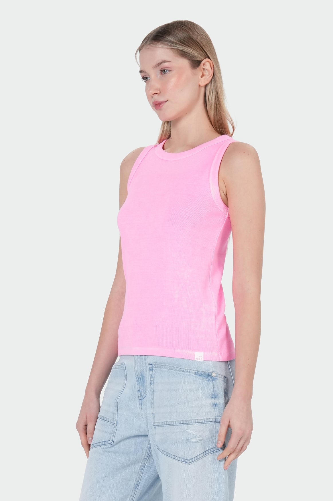 ALVA Tank Top | Neon Pink