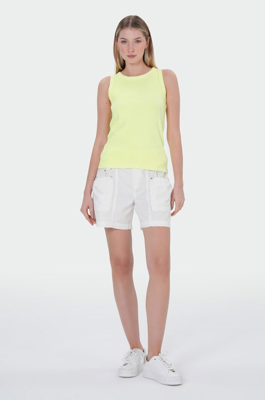 Alva Tank Top | Neon Yellow