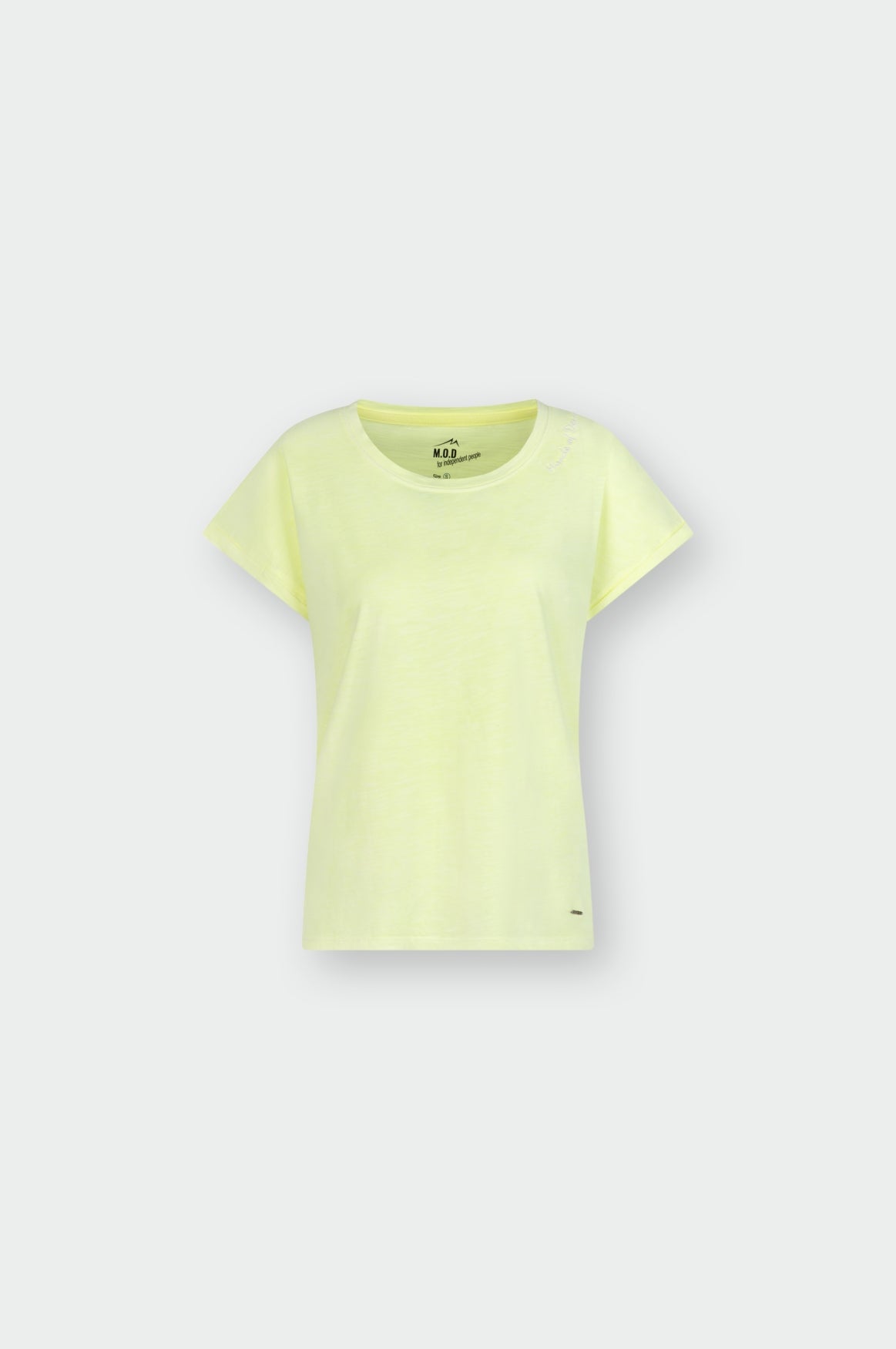 Anna T-Shirt | Neon Yellow