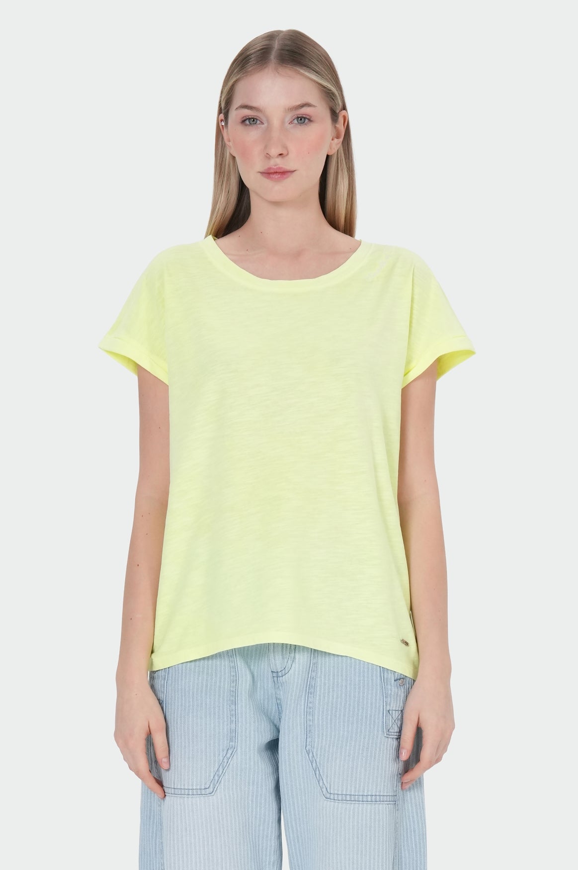 Anna T-Shirt | Neon Yellow