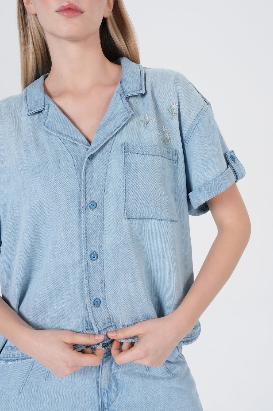 Bella Blouse | Fable Blue