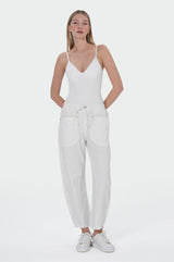 Chloe Barrel | White