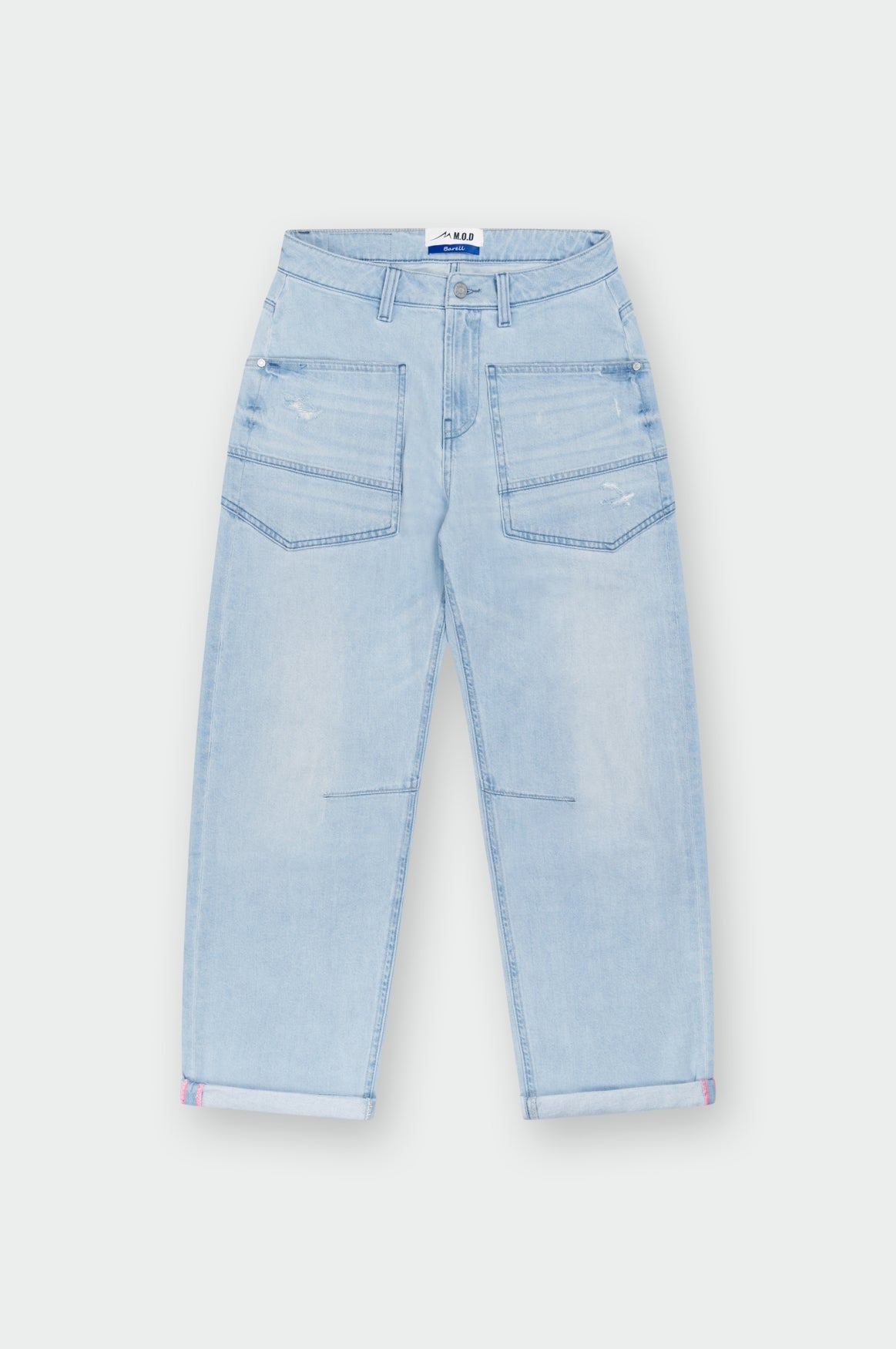 Clara Barrel | Fossil Blue