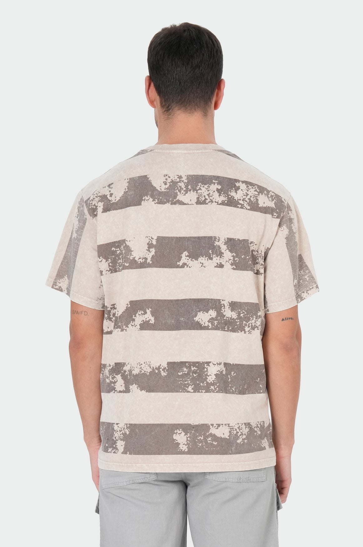 Elf T-Shirt | Oxford Tan Stripe