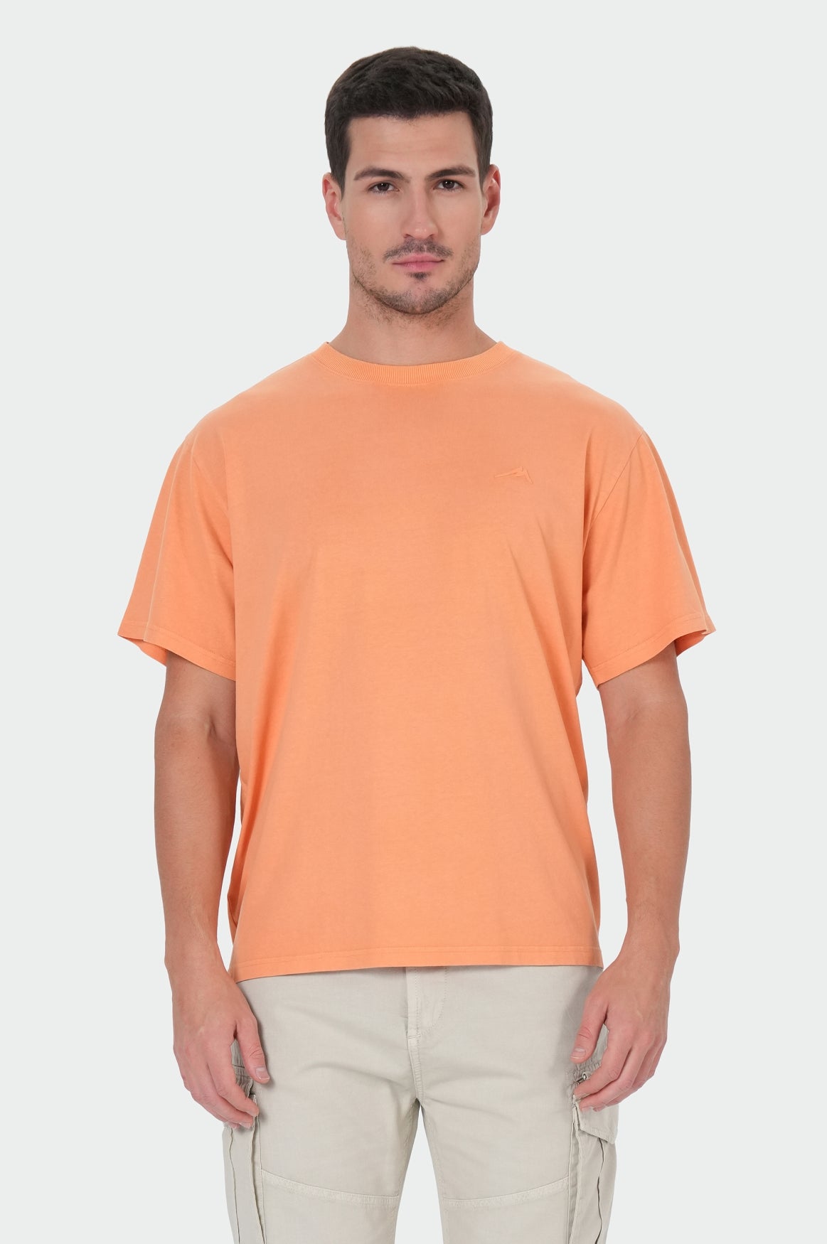 Erik T-Shirt | Tan Orange