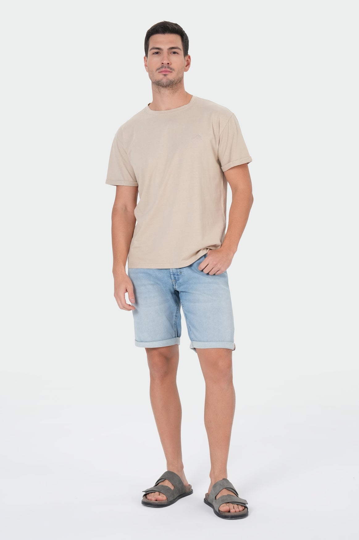 Leo T-Shirt | Oxford Tan