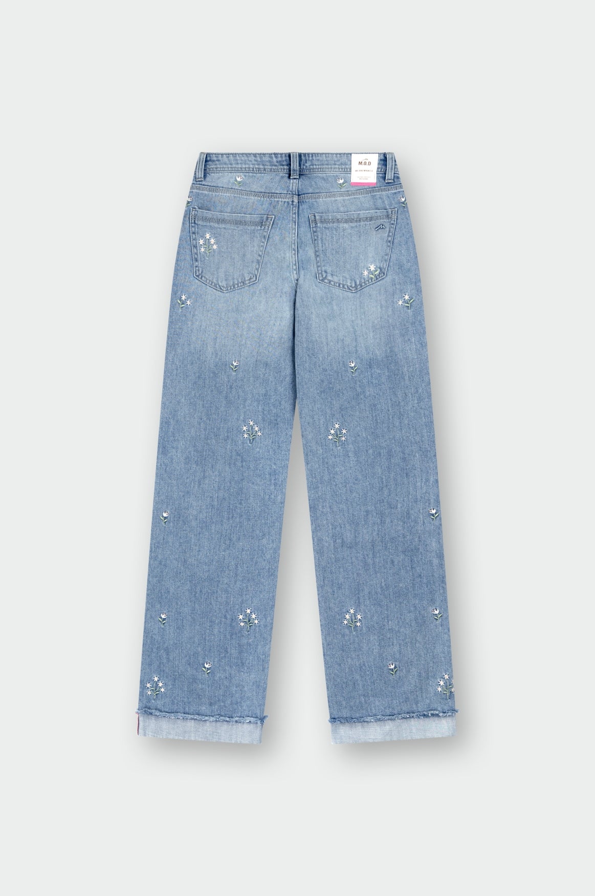 Nicola Wide Leg | Embroidery Allover