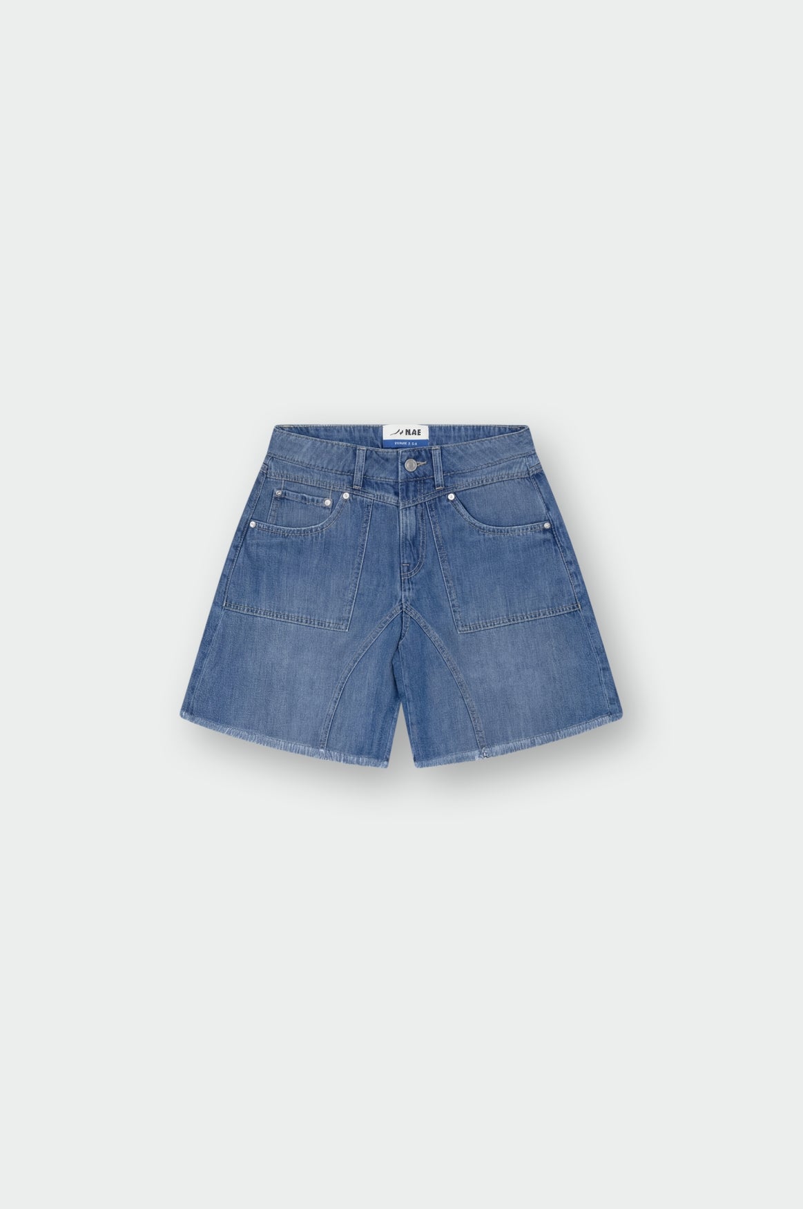 Vera Shorts | File Blue