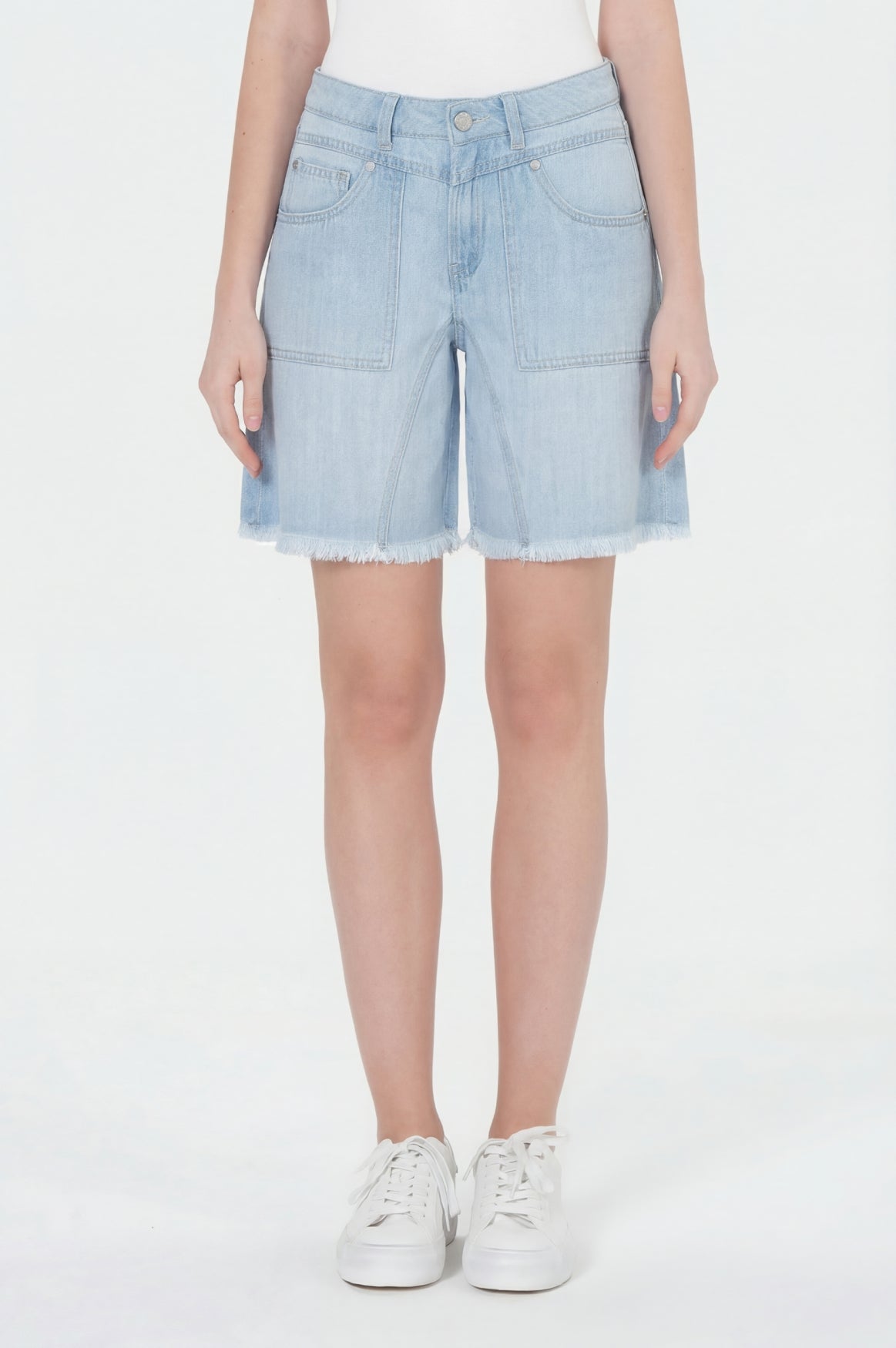 Vera Shorts | Fig Blue