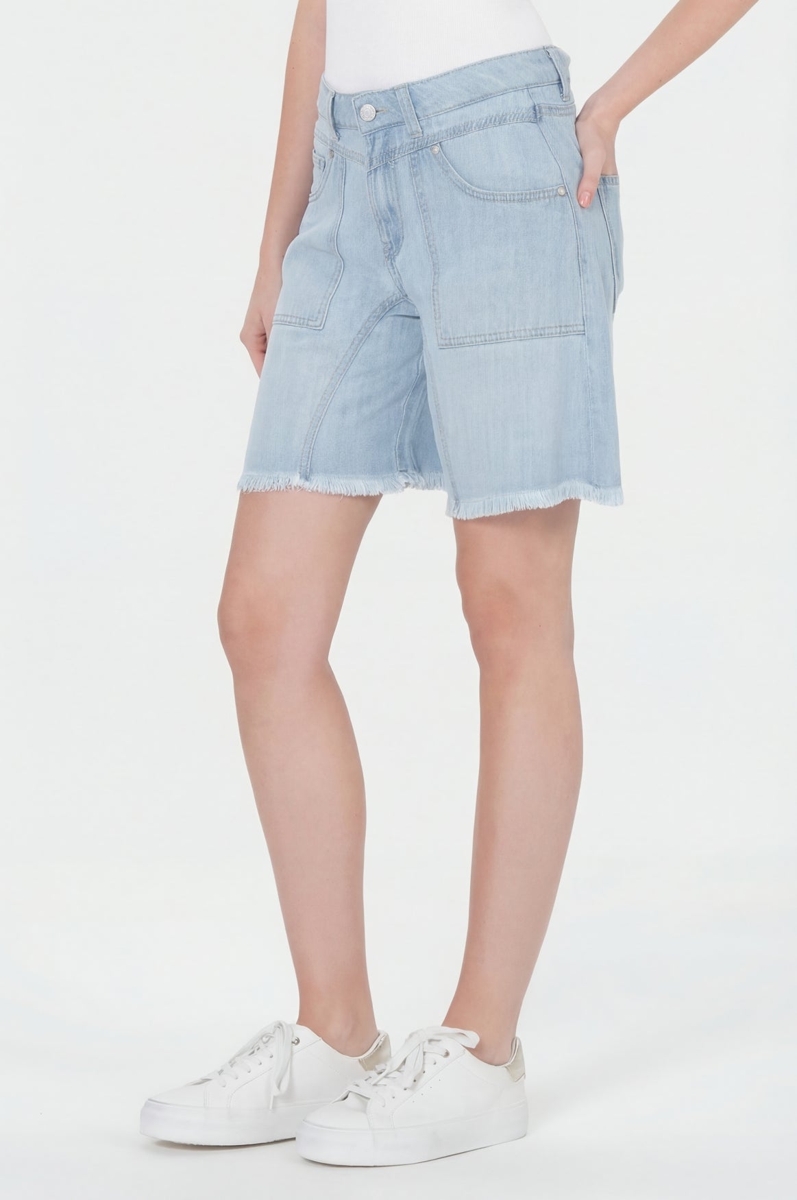 Vera Shorts | Fig Blue