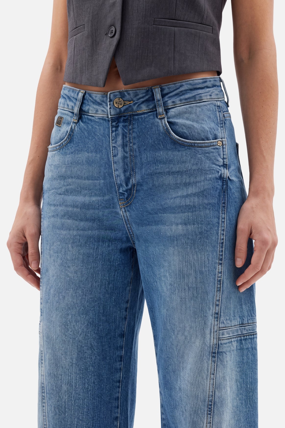 NOVA Wide Leg | Creep Blue