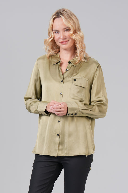 Women Blouse - M.O.D - Khaki - 1