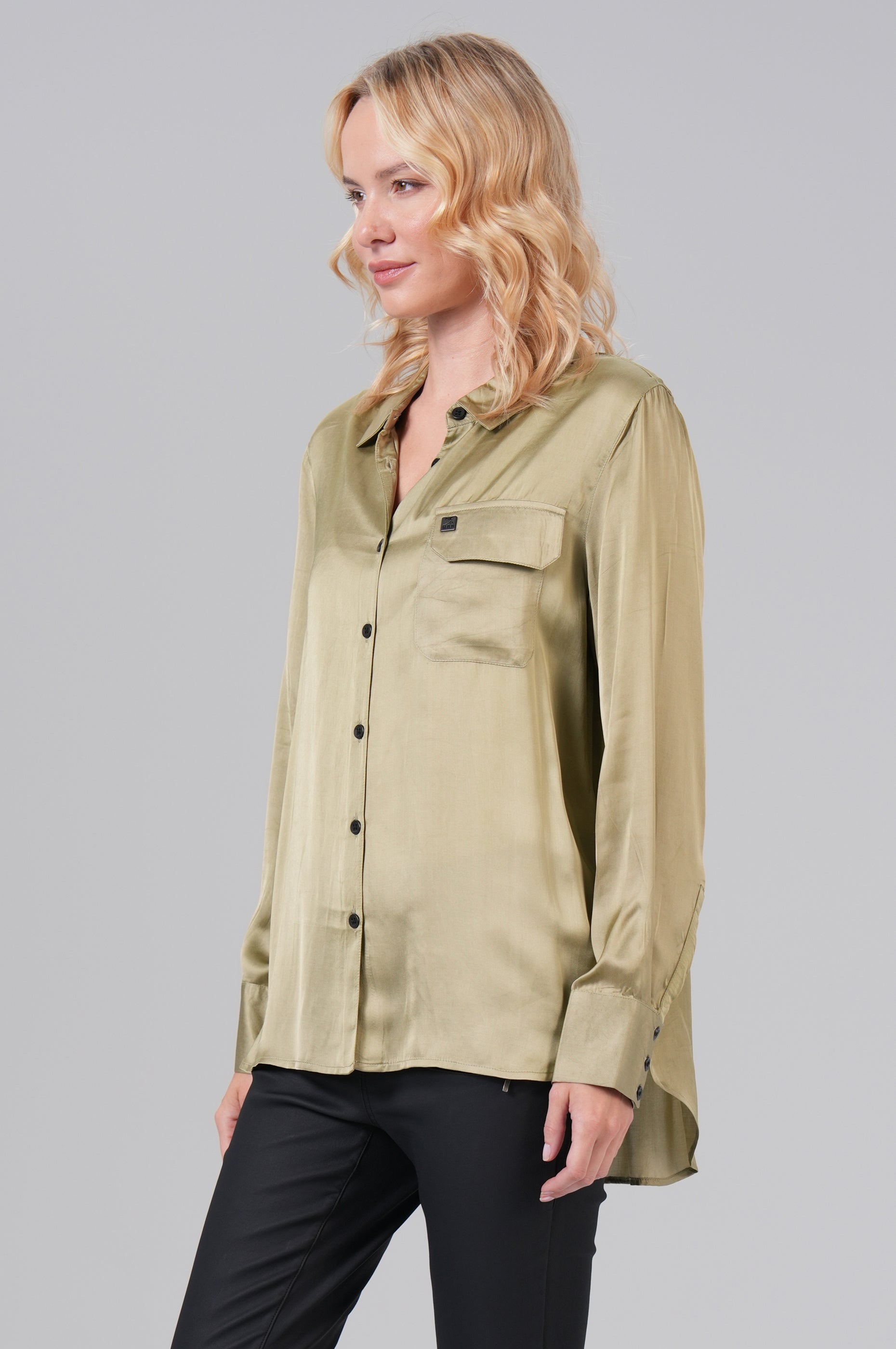 Women Blouse - M.O.D - Khaki - 2