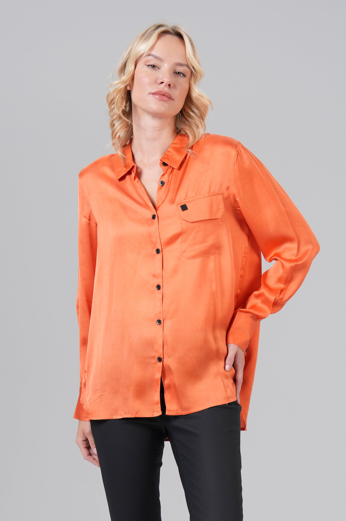 Women Blouse - M.O.D - Burnt Orange - 1