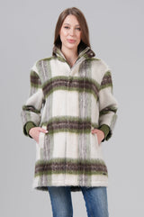 Winter Jacket | Khaki Check