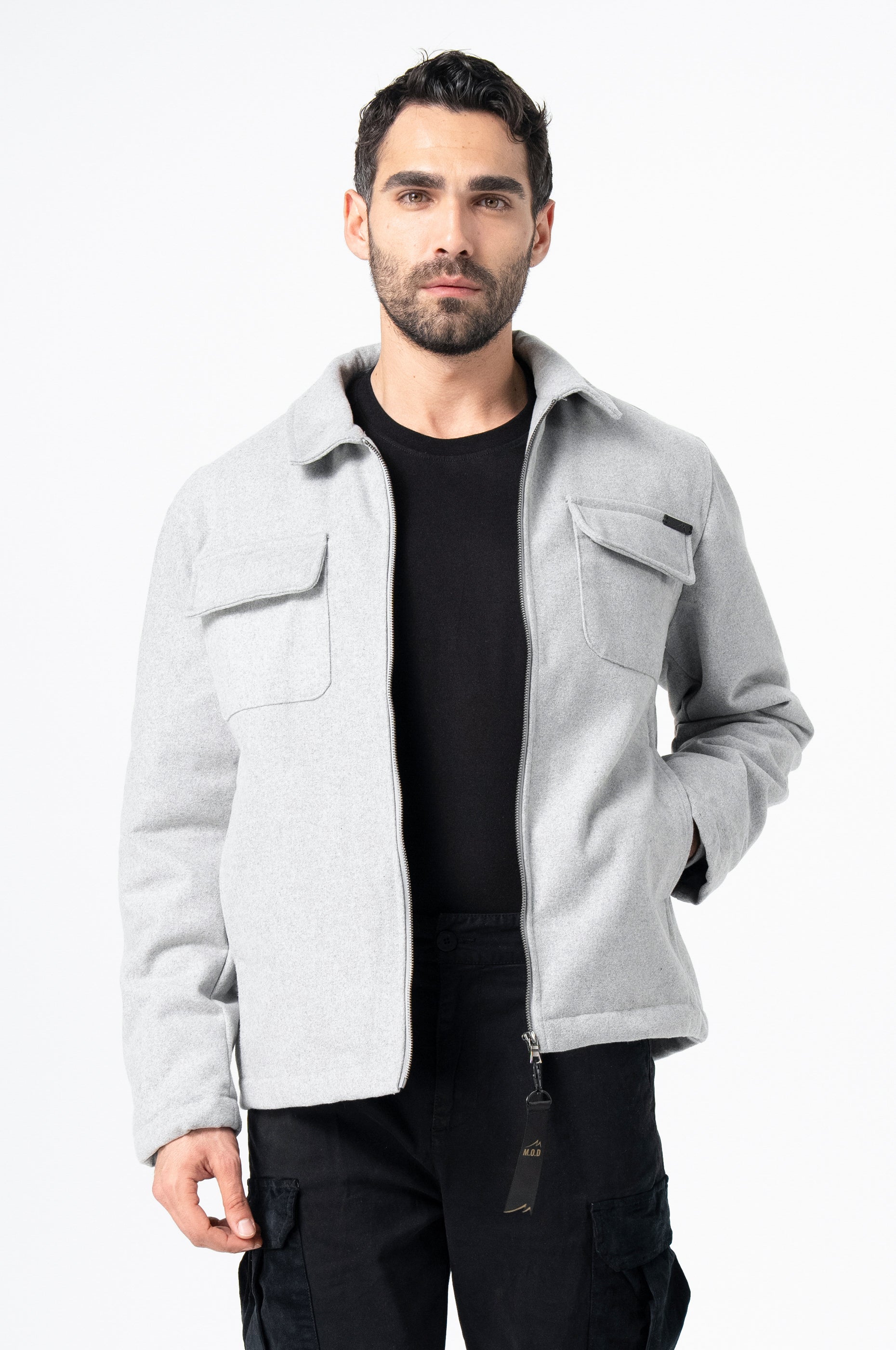 Men Jacket - M.O.D - Grey - 1