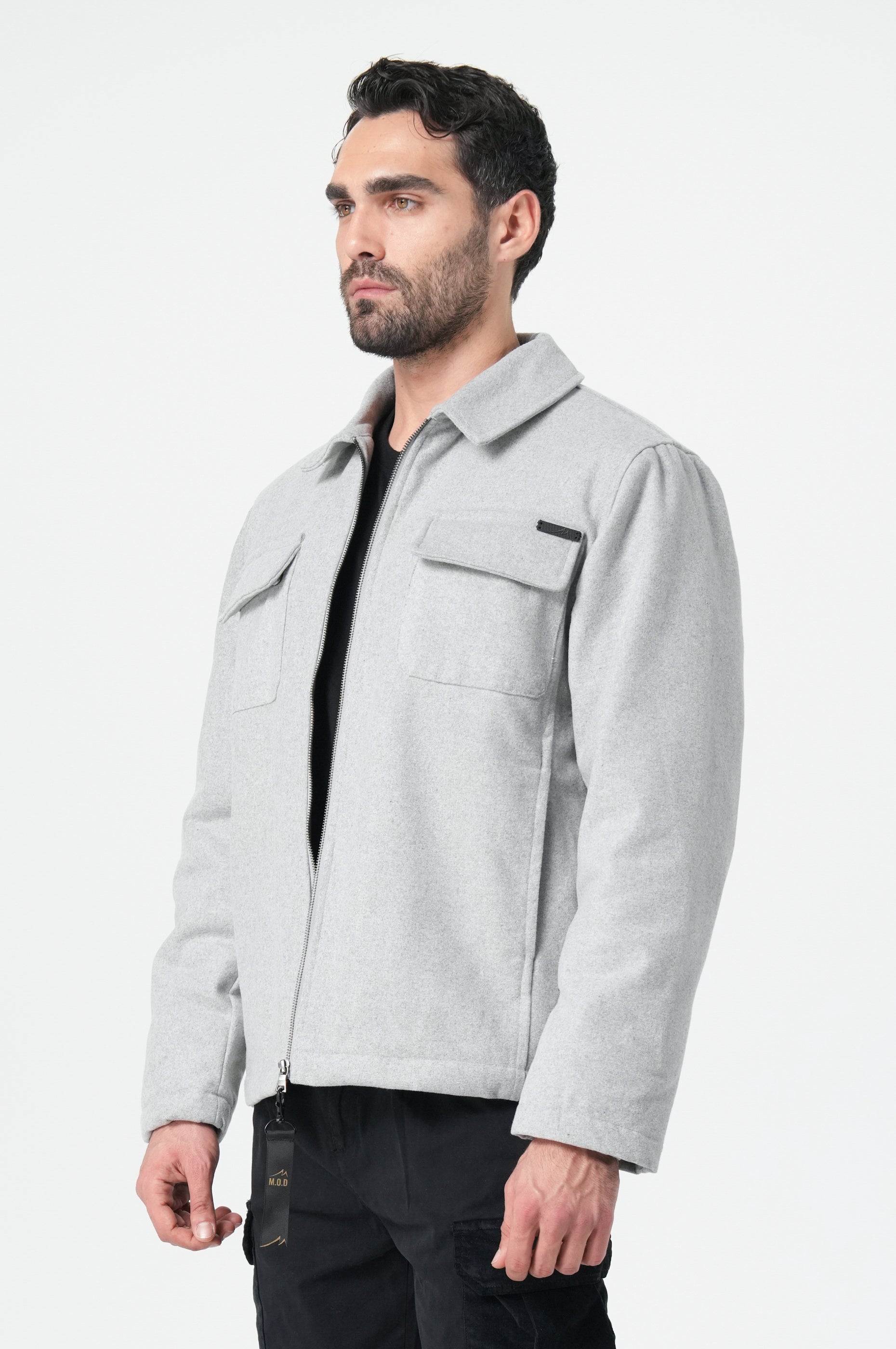 Men Jacket - M.O.D - Grey - 2