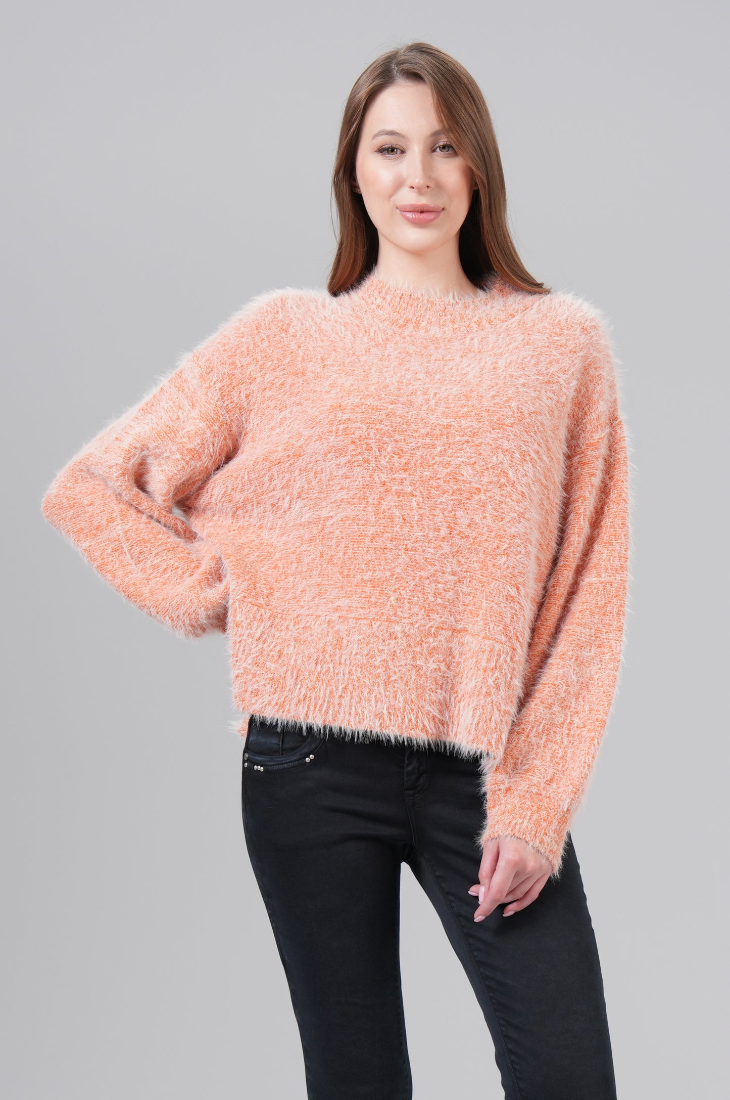 Women Pullover - M.O.D - Burnt Orange - 1