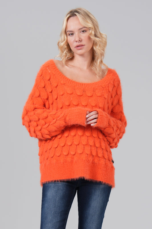 Women Pullover - M.O.D - Burnt Orange - 1