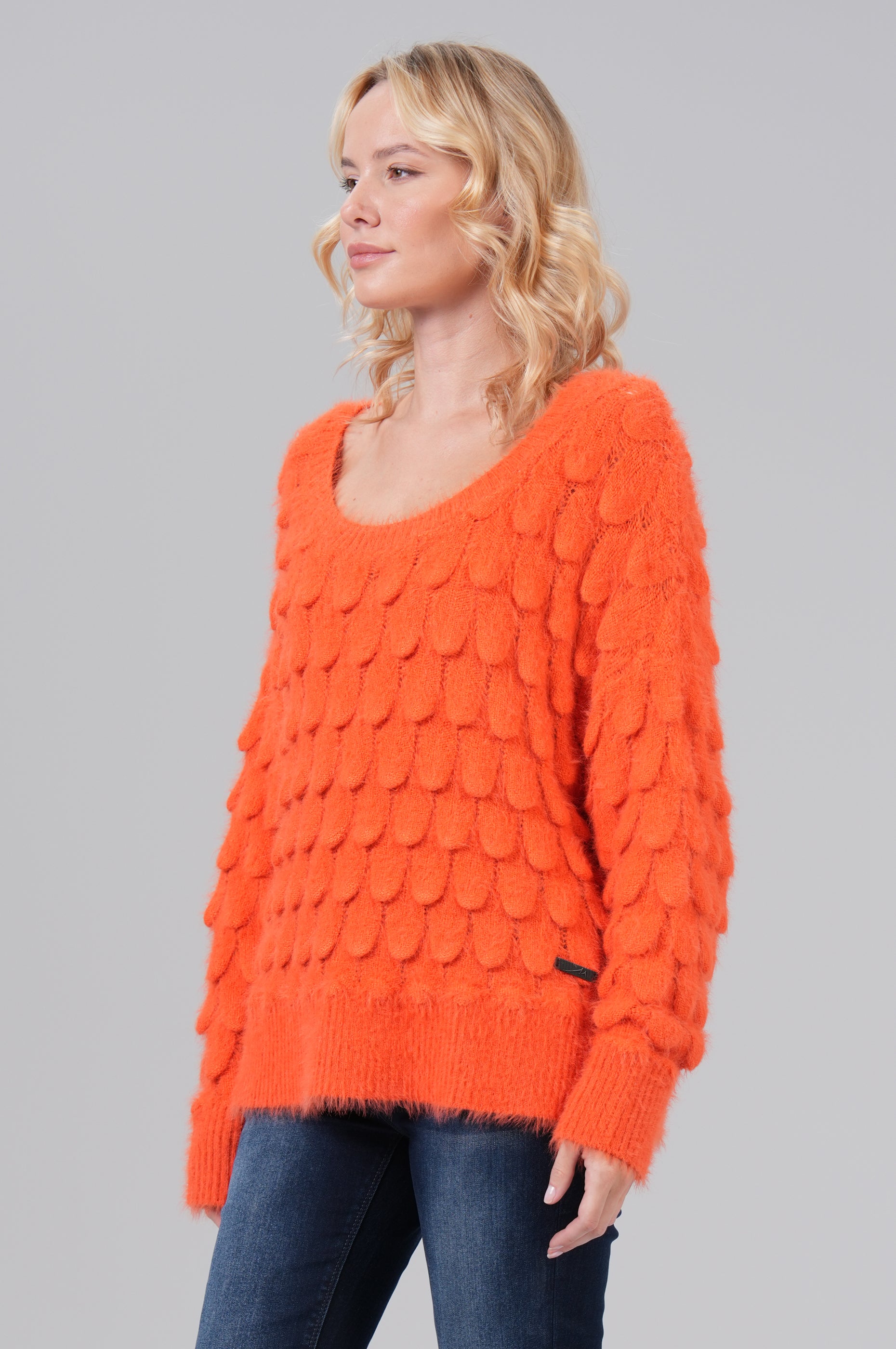 Women Pullover - M.O.D - Burnt Orange - 2