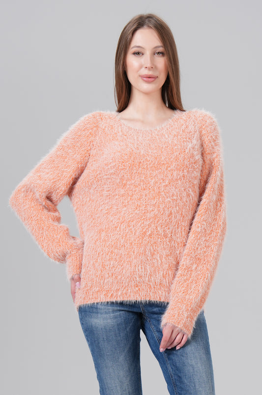 Women Pullover - M.O.D - Burnt Orange - 1