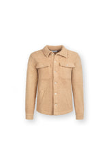Maddox Shirt Jacket | Nougat