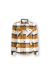 Max Shirt Jacket | Brown Check