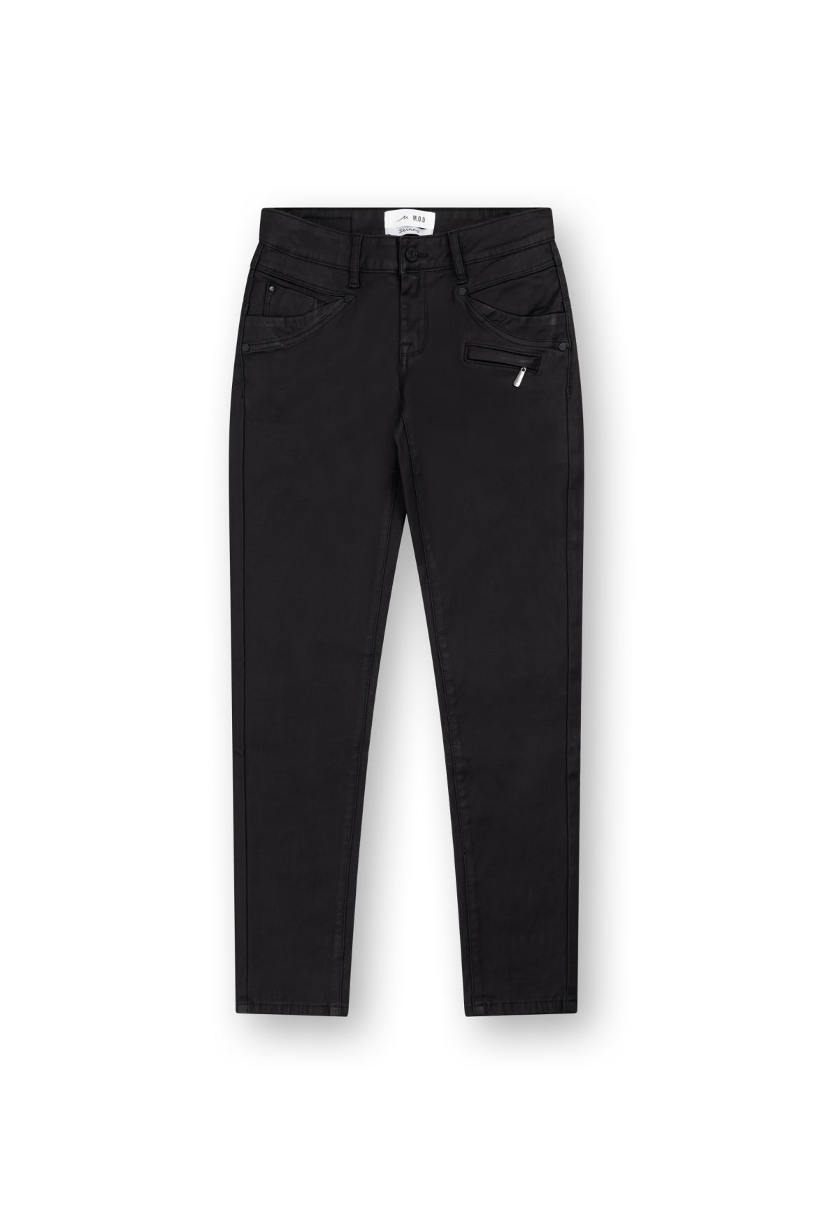 Suzy Skinny Coated | Black