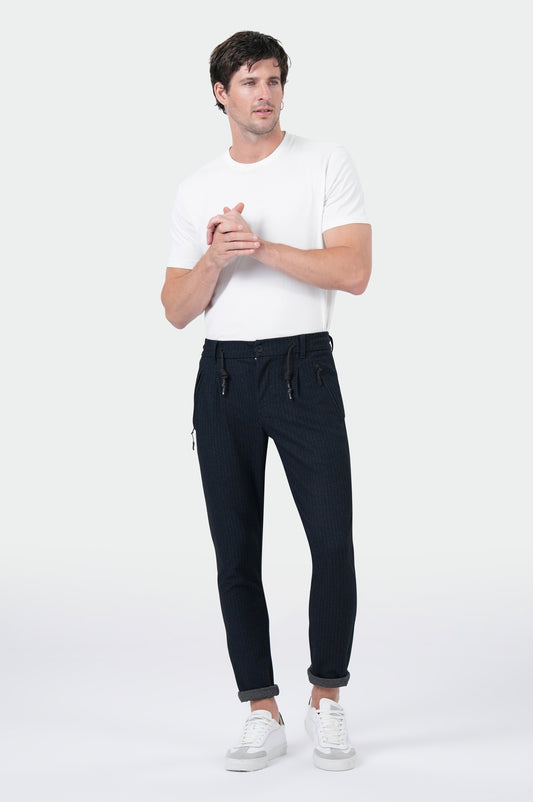 Hank Chino | Blue Stripe