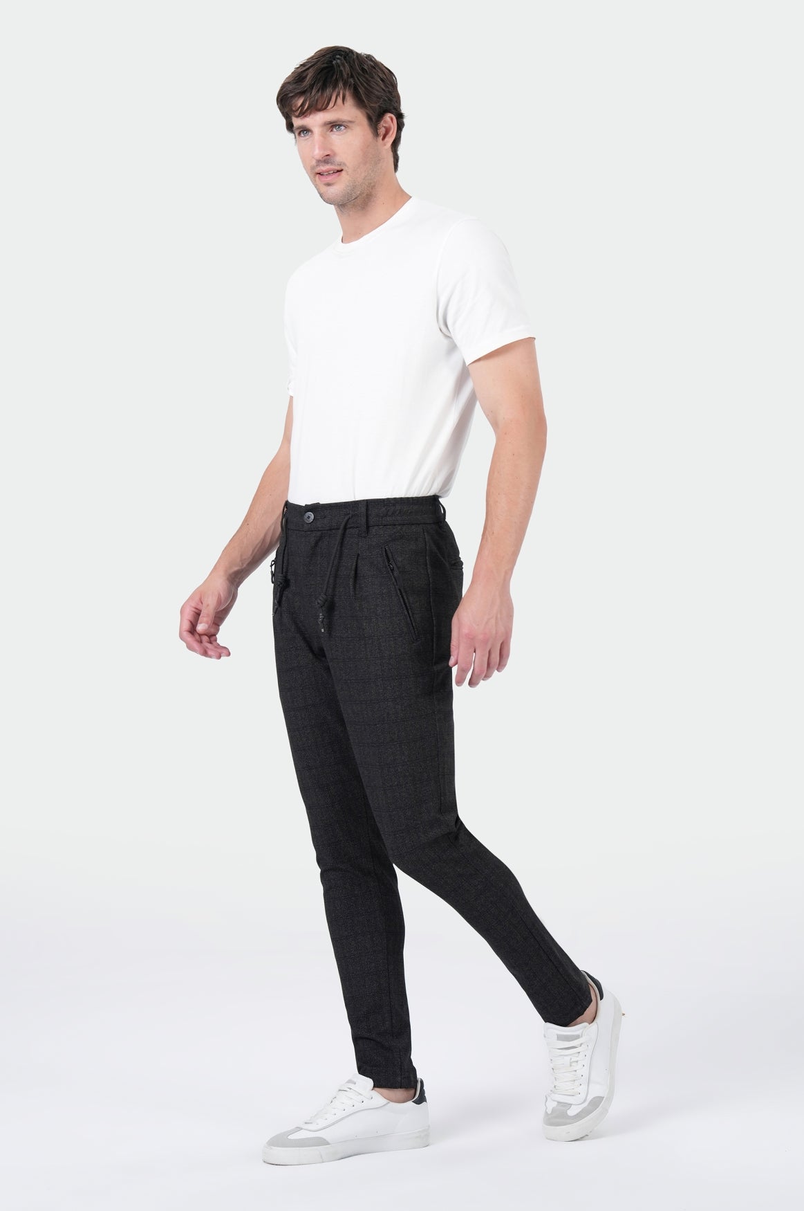 Hank Chino | Brown Check