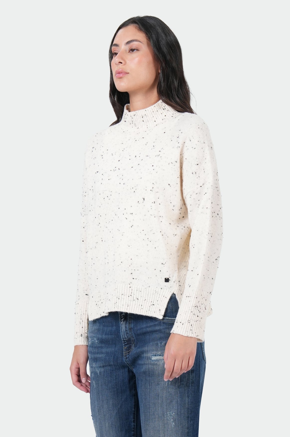 Maja Pullover | White Asparagus Melange