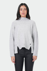 Maja Pullover | Dazzel Grey Melange