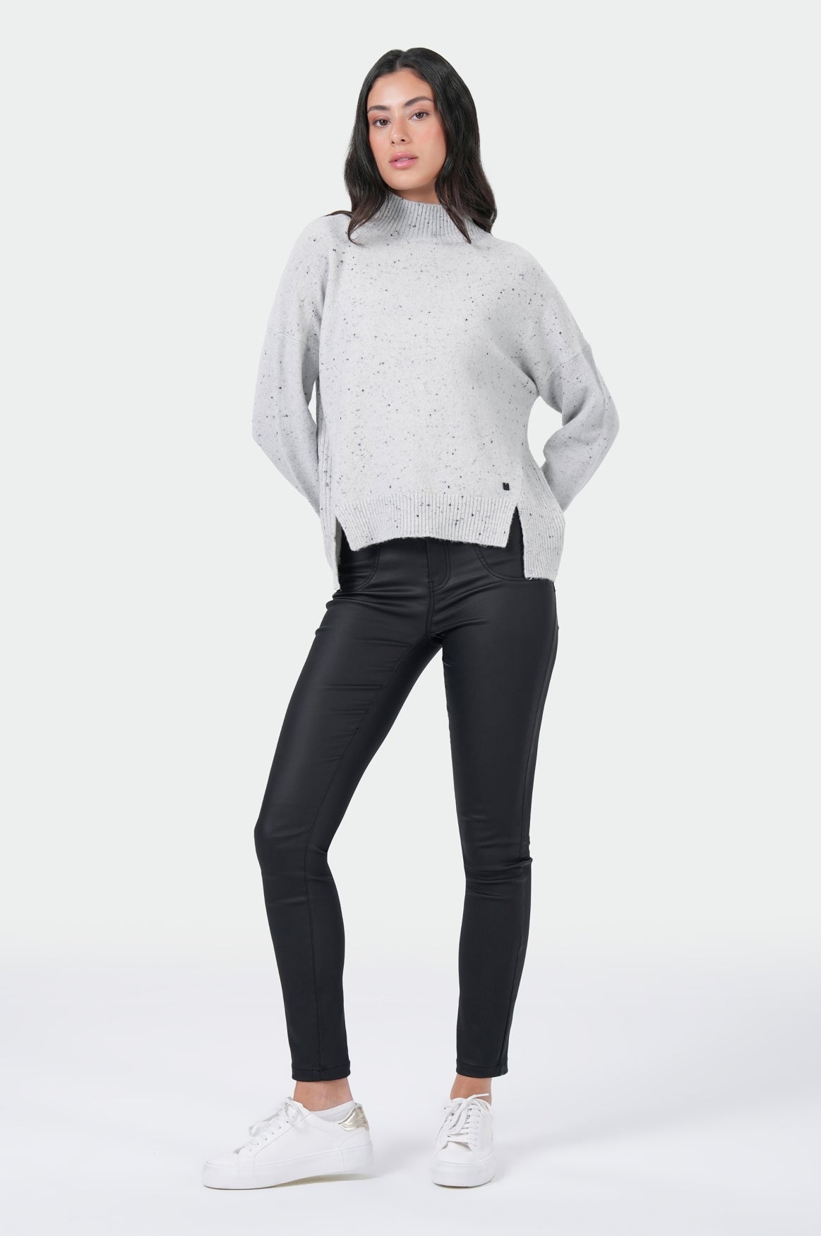 Maja Pullover | Dazzel Grey Melange