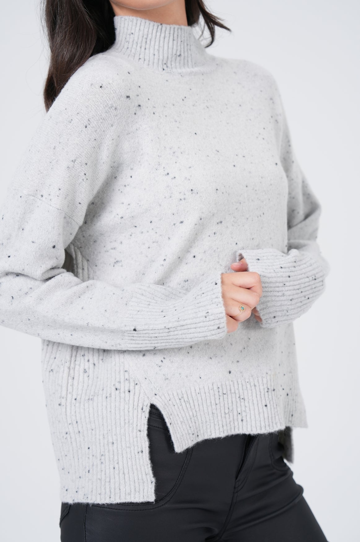 Maja Pullover | Dazzel Grey Melange
