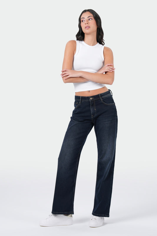 NICOLA Wide Leg | Verona Blue