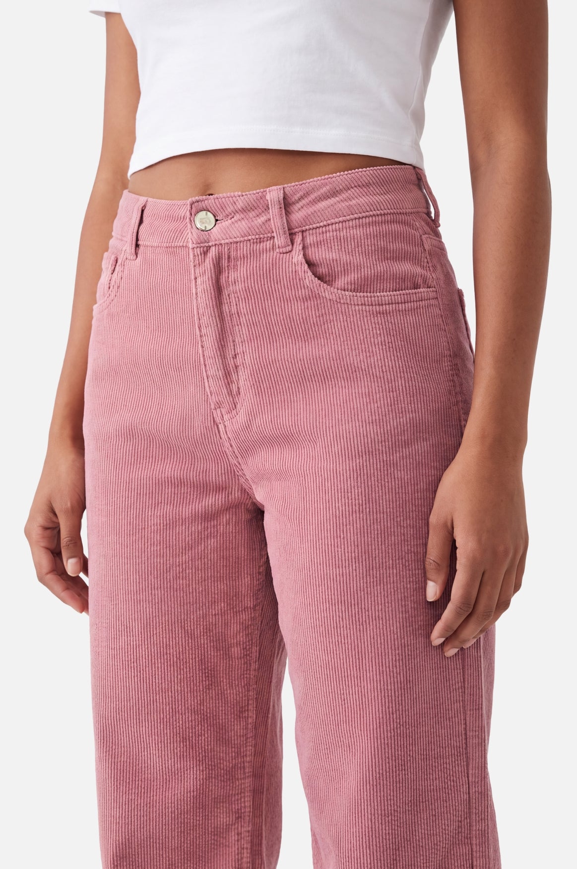 Nicola Wide Leg | Rose Dawn Cord