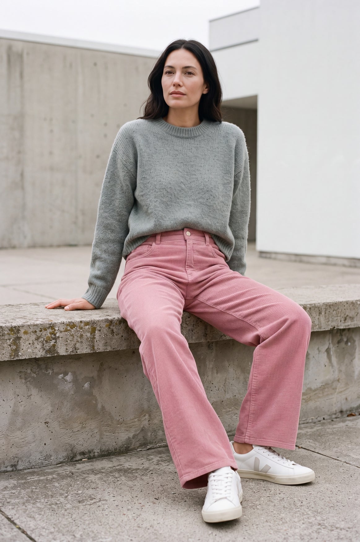 Nicola Wide Leg | Rose Dawn Cord