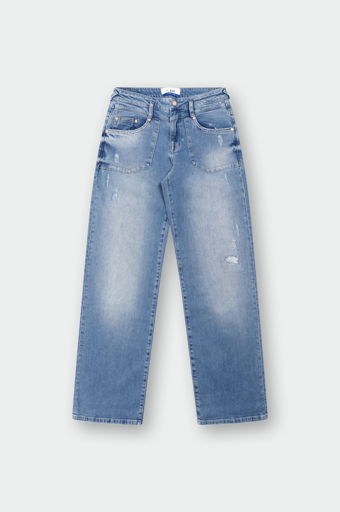 Nini Wide Leg | Earth Blue