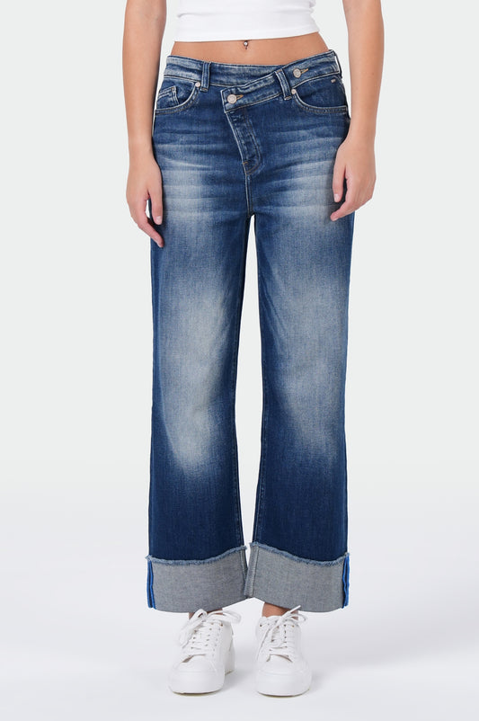Nubia Wide Leg | Exo Blue