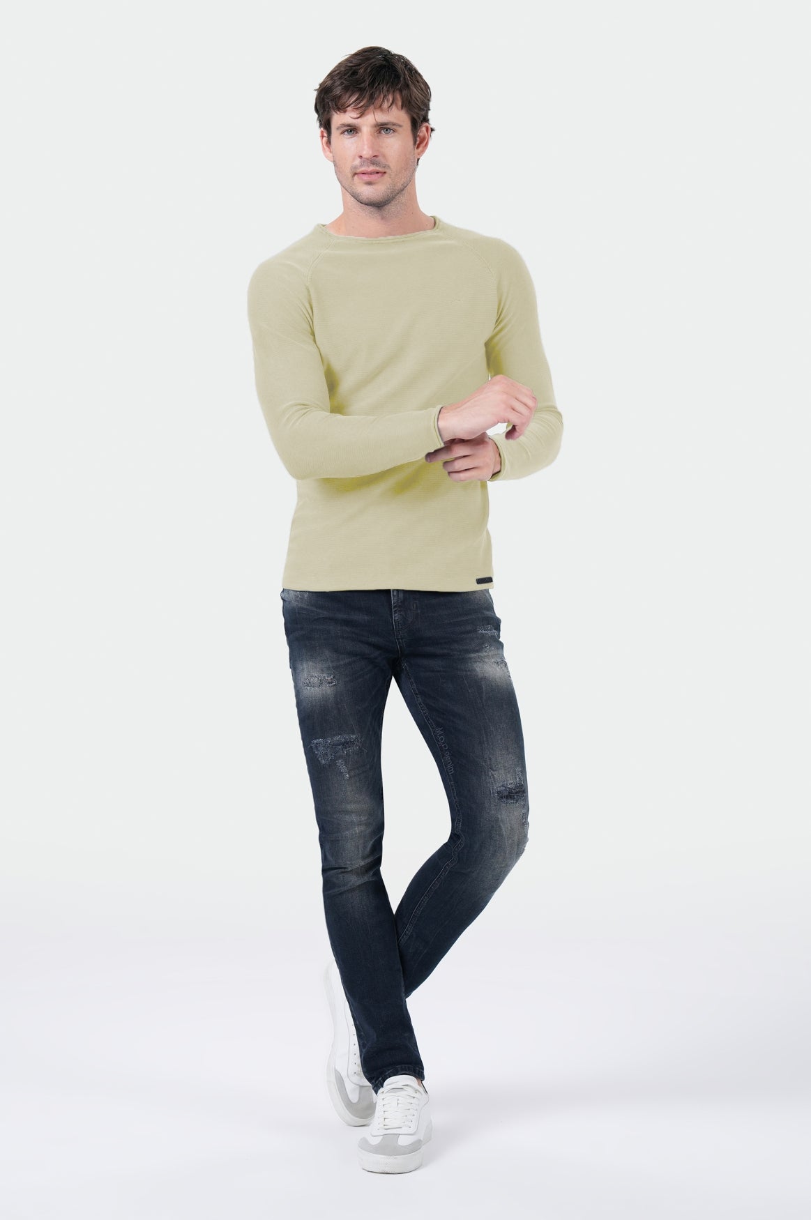 Paul Pullover | Gray Green