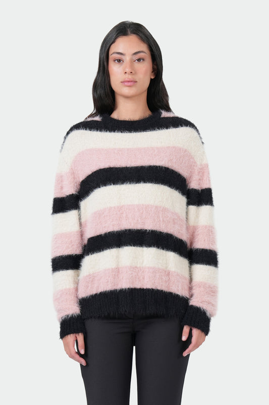 Selina Pullover | Block Stripe