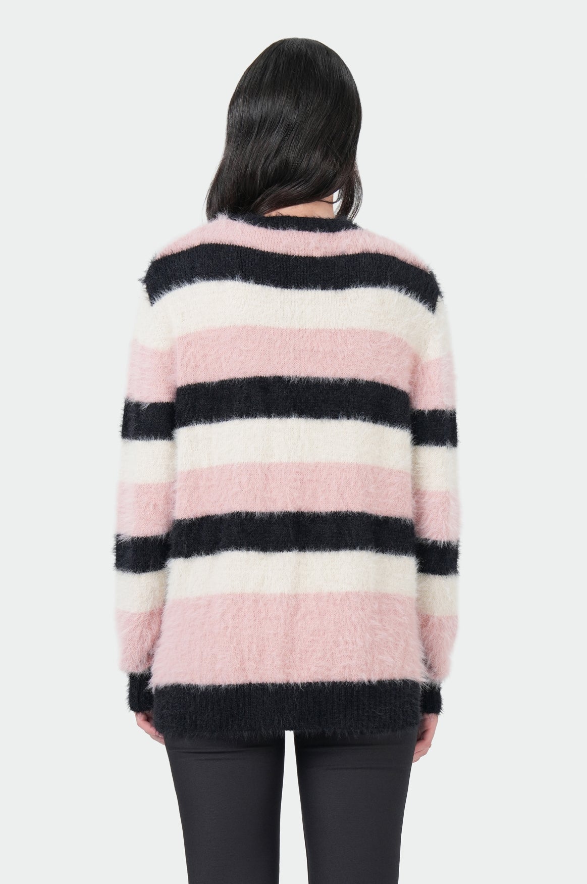 Selina Pullover | Block Stripe